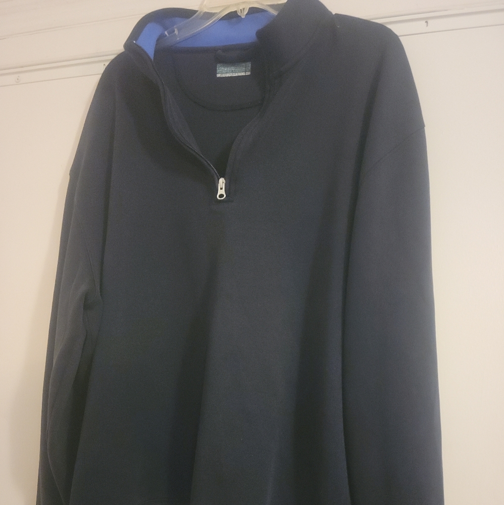Alan Flusser XL Black Pullover Sweatshirt